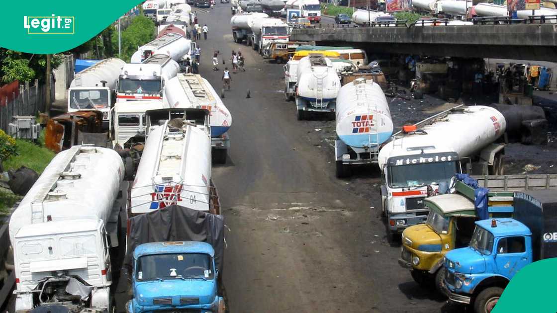 NUPENG, PTD Elders, fuel scarcity Nigeria, oil workers union, DSS Nigeria, Petroleum Tanker Drivers, Dangote Refinery strike