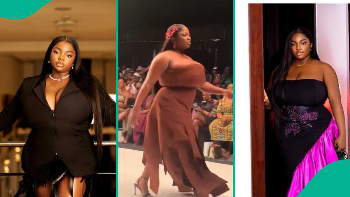 BBNaija's Dorathy replies critics after walking runway at Lagos Fashion Week.