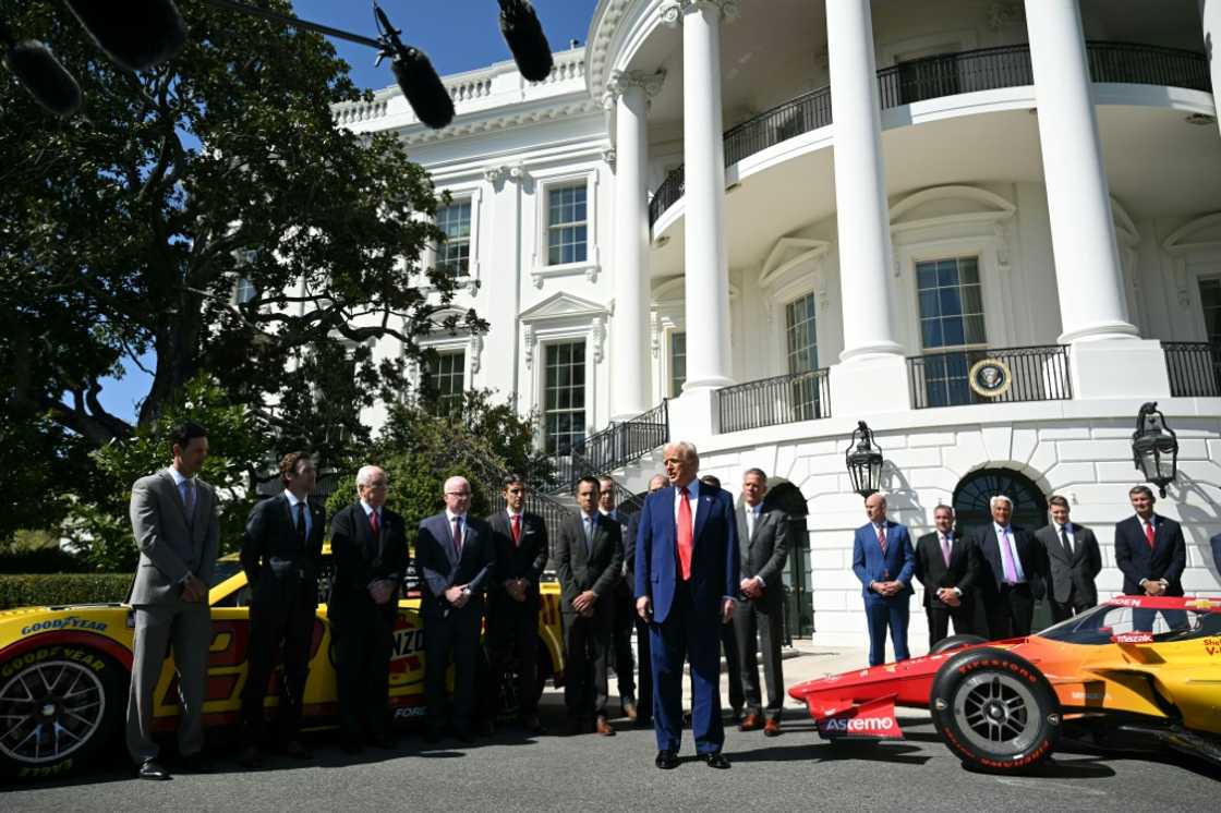 US President Donald Trump abruptly backed down in his global trade war with a 90 day tariff pause for most countries -- but slapped even more levies against China in what has become a brutal duel between the world's two largest economies US President Donald Trump abruptly backed down in his global trade war with a 90 day tariff pause for most countries -- but slapped even more levies against China in what has become a brutal duel between the world's two largest economies