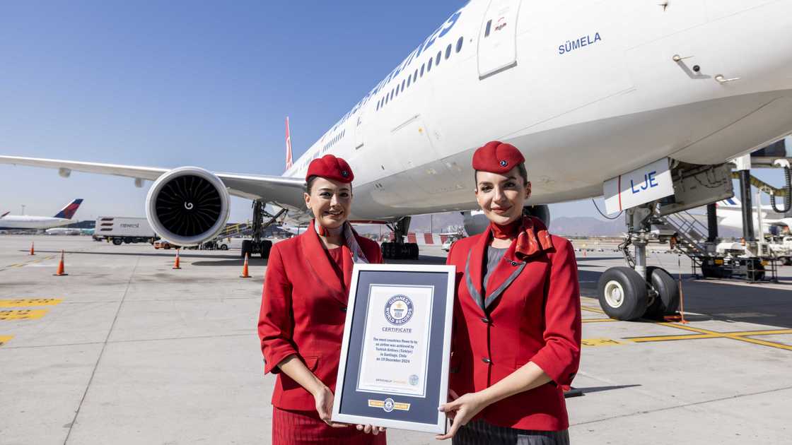 Turkish Airlines Sets Guinness World Records™ title for the “Most Countries Flown to by an Airline” Turkish Airlines Sets Guinness World Records™ title for the “Most Countries Flown to by an Airline”