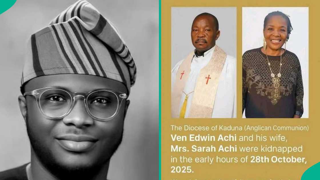 Venerate Edwin Achi and his wife were kidnapped in Kaduna on October 28, 2025