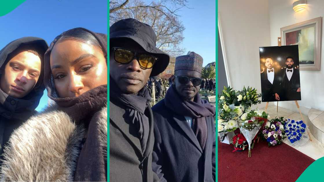 Anthony Joshua's friends were laid to rest in a London cemetery