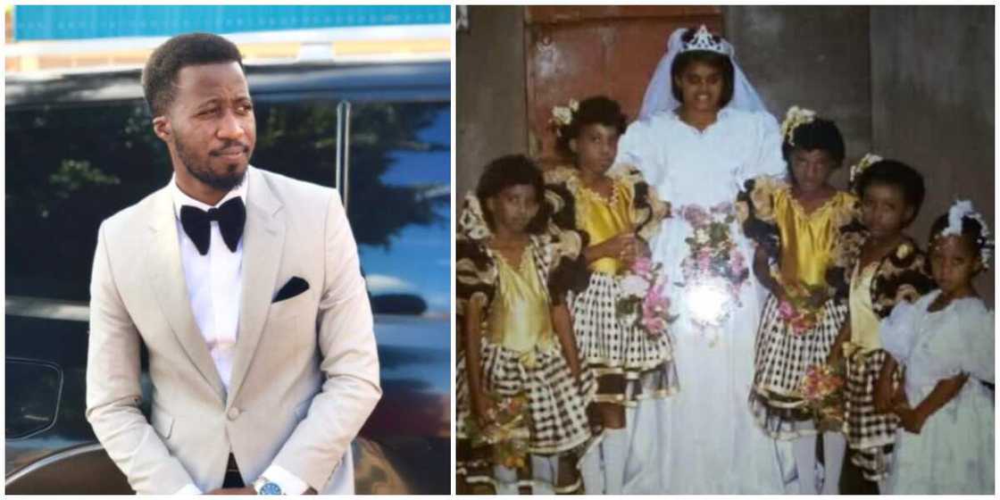 Ugandan man recounts when his mother used him as 'flower girl' for a wedding