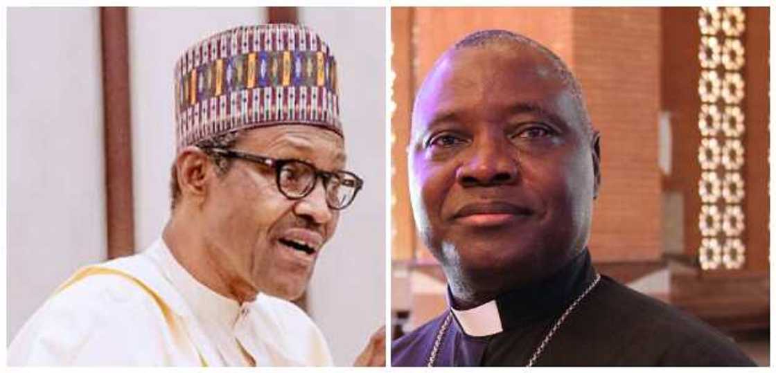 Ignatius Kaigama da Buhari Ignatius Kaigama da Buhari