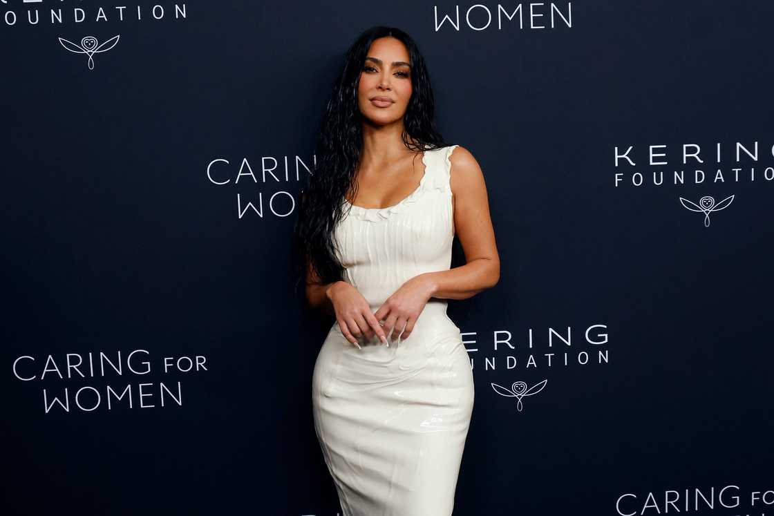 Kim Kardashian attends the Kering for Women Dinner at The Pool in New York City