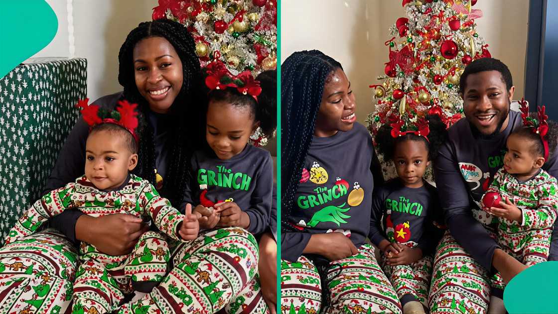 Lady speaks about her family's achievement after four years in UK.