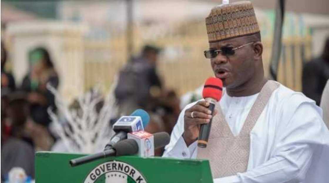 Governor Yahaya Bello Governor Yahaya Bello