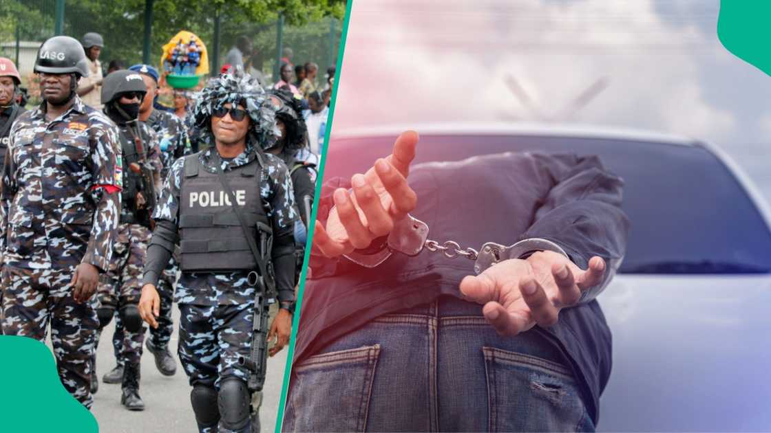The Nigerian Police arrest a man posing as a politician in Kwara State for defrauding a prominent businessman of N300 million. The Nigerian Police arrest a man posing as a politician in Kwara State for defrauding a prominent businessman of N300 million.