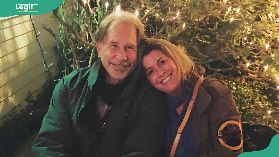 Parker Stevenson and Lisa Schoen at Cafe Degas