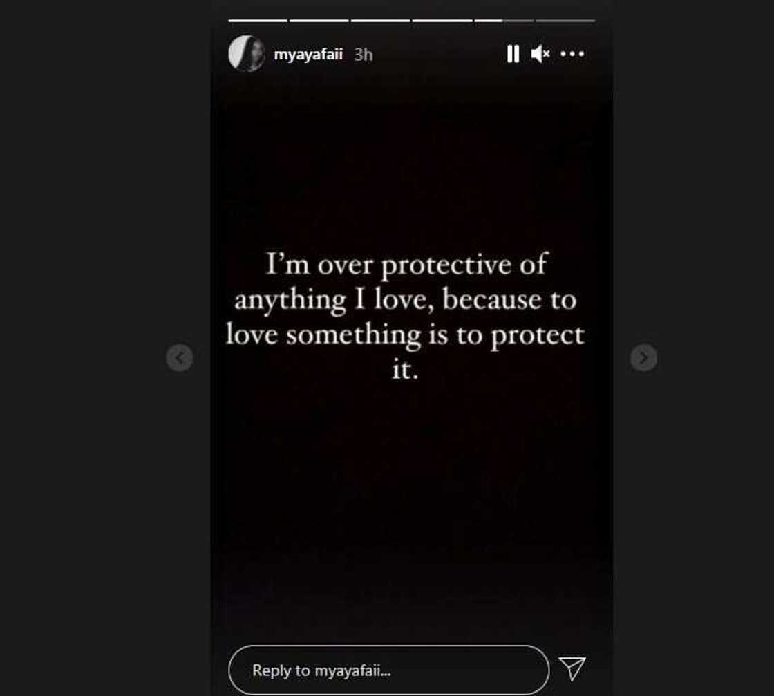 I’m Over Protective of Anything I Love, Davido’s Alleged Girlfriend Mya Yafaii Says I’m Over Protective of Anything I Love, Davido’s Alleged Girlfriend Mya Yafaii Says