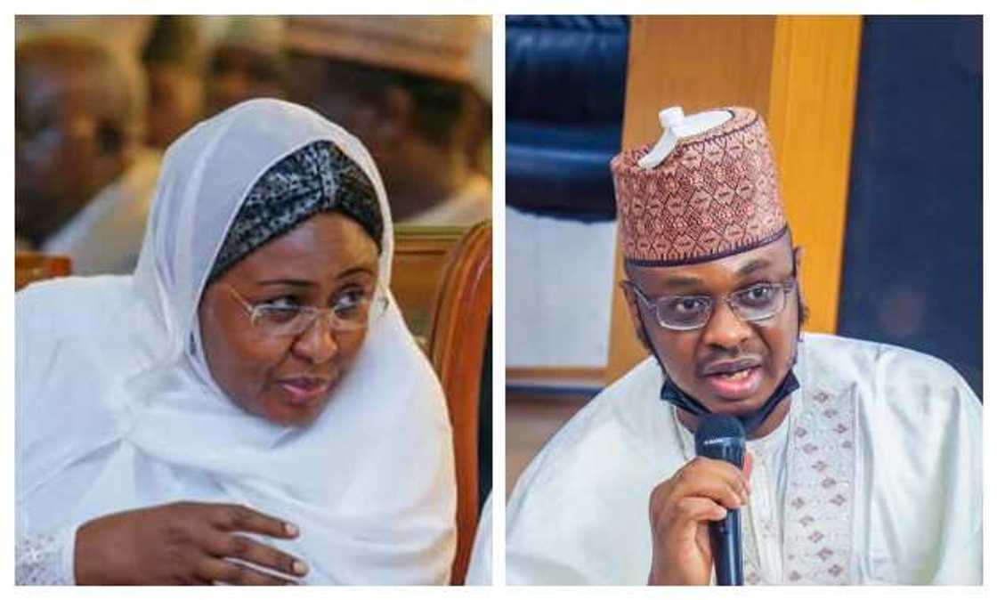 The First Lady and Pantami The First Lady and Pantami