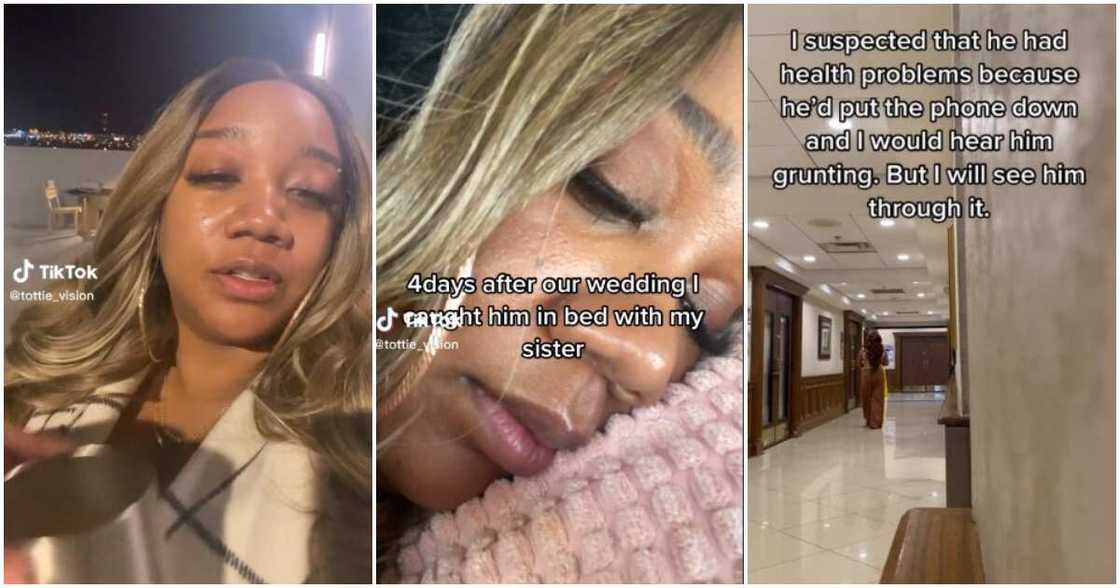 Infidelity, lady catches husband in bed with her sister, wedding stories Infidelity, lady catches husband in bed with her sister, wedding stories