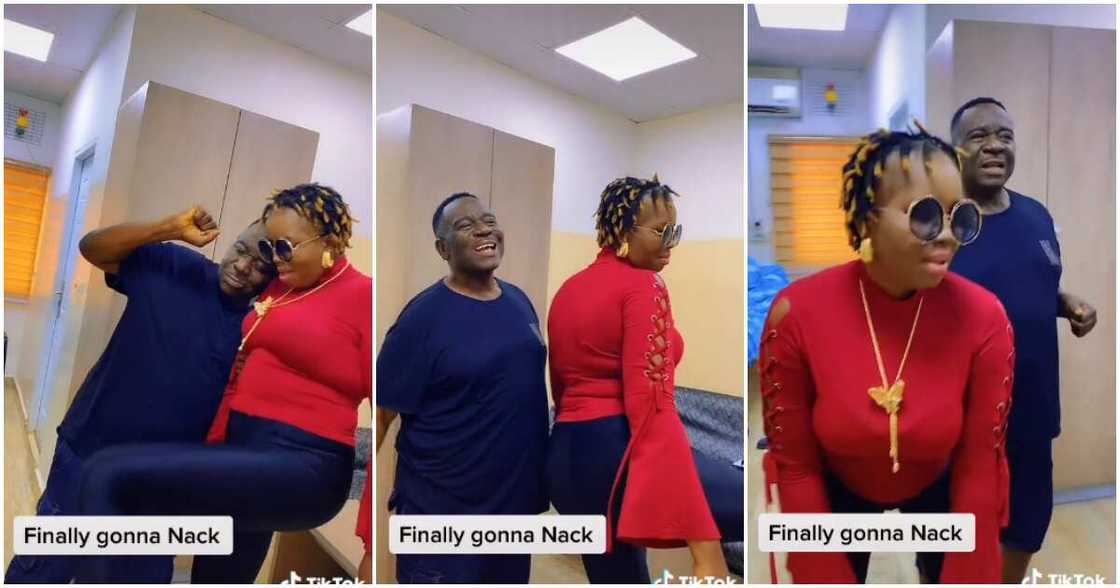 Mr Ibu and wife Mr Ibu and wife