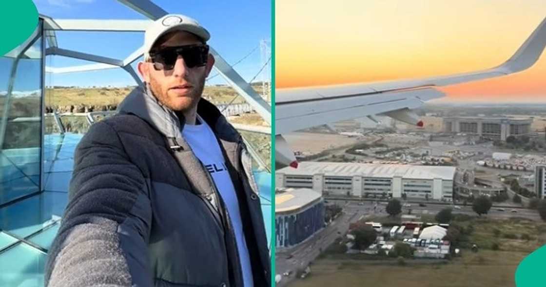 Man who flew with British Airways says the landing was so smooth.