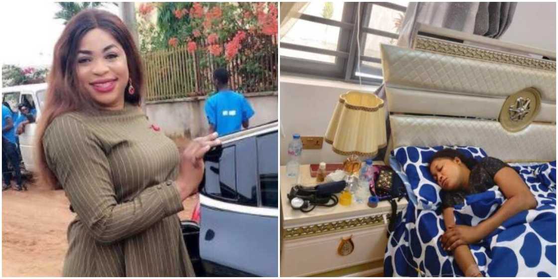 Actress Kemi Afolabi breaks down after successful housewarming party (photo) Actress Kemi Afolabi breaks down after successful housewarming party (photo)
