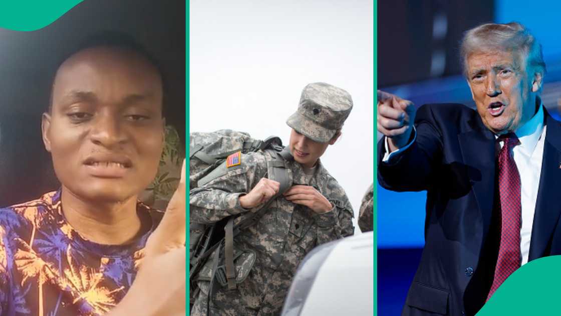 Man shares why US won't send soldiers to Nigeria.