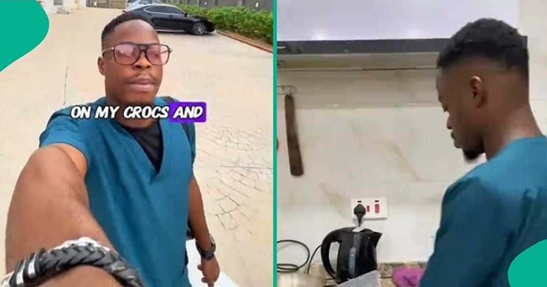 Nigerian doctor goes viral after sharing his daily morning routine