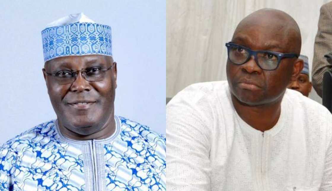 Atiku, Fayose Atiku, Fayose