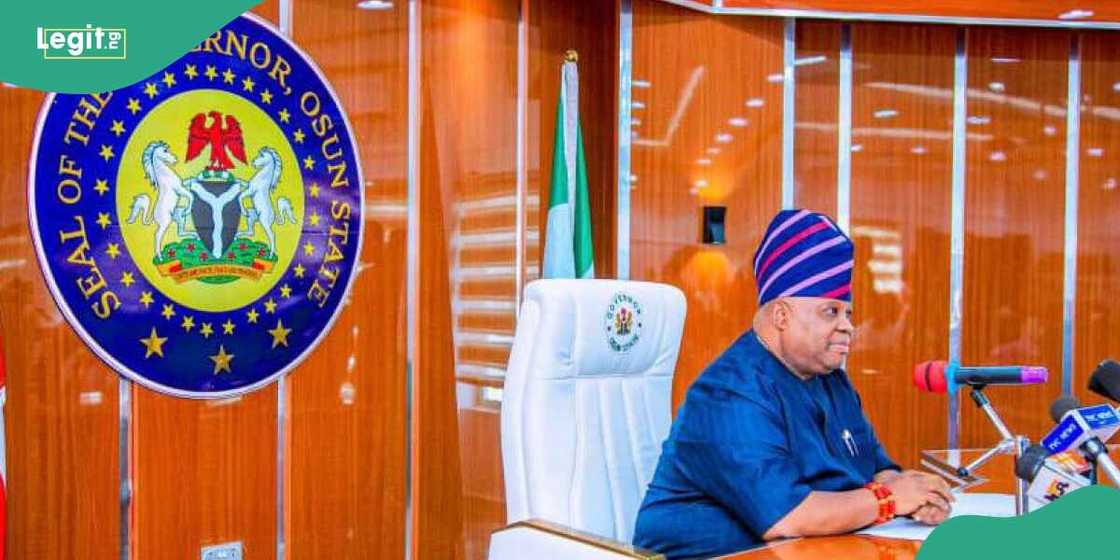 Governor Ademola Adeleke explains reason newly elected chairmen, and councillors should avoid LG secretariats Governor Ademola Adeleke explains reason newly elected chairmen, and councillors should avoid LG secretariats