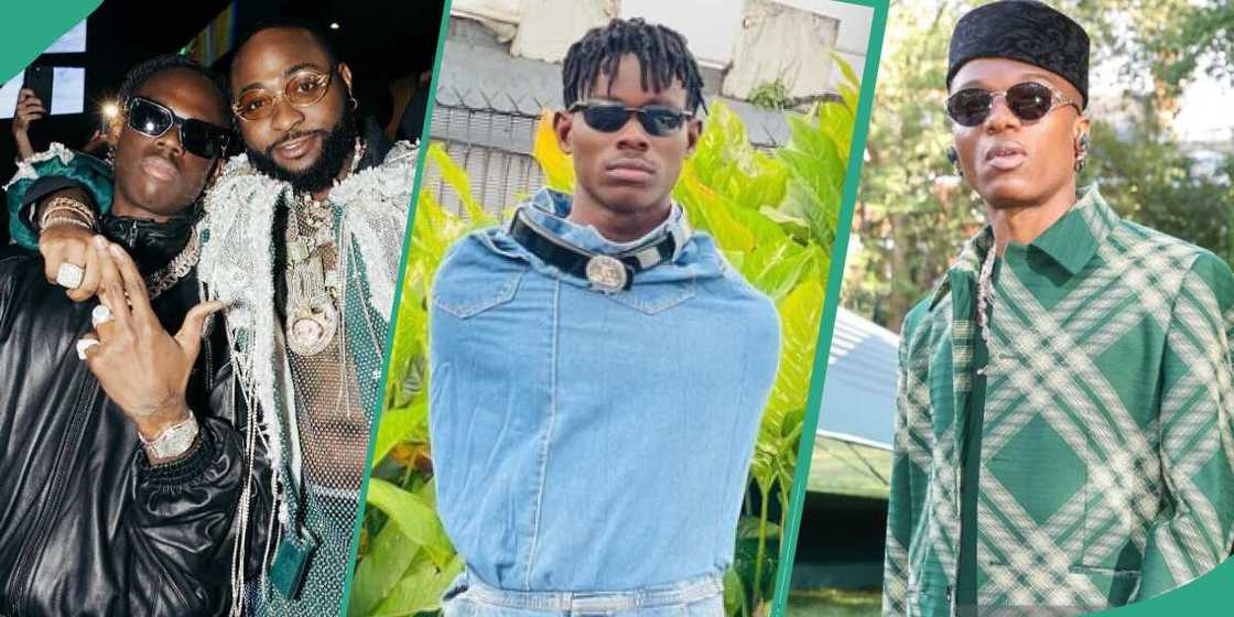 Rema and Davido, Financial advisor says Ream is bigger than Wizkd and Davido, Wizkid wears Blueberry