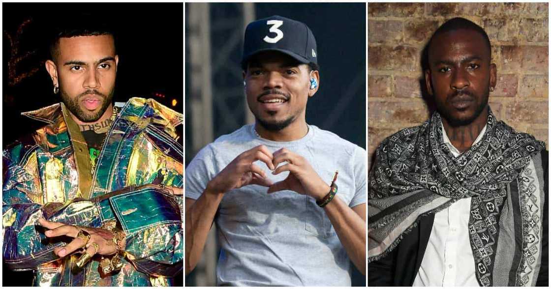 Vic Mensa, Chance the Rapper and Skepta Vic Mensa, Chance the Rapper and Skepta