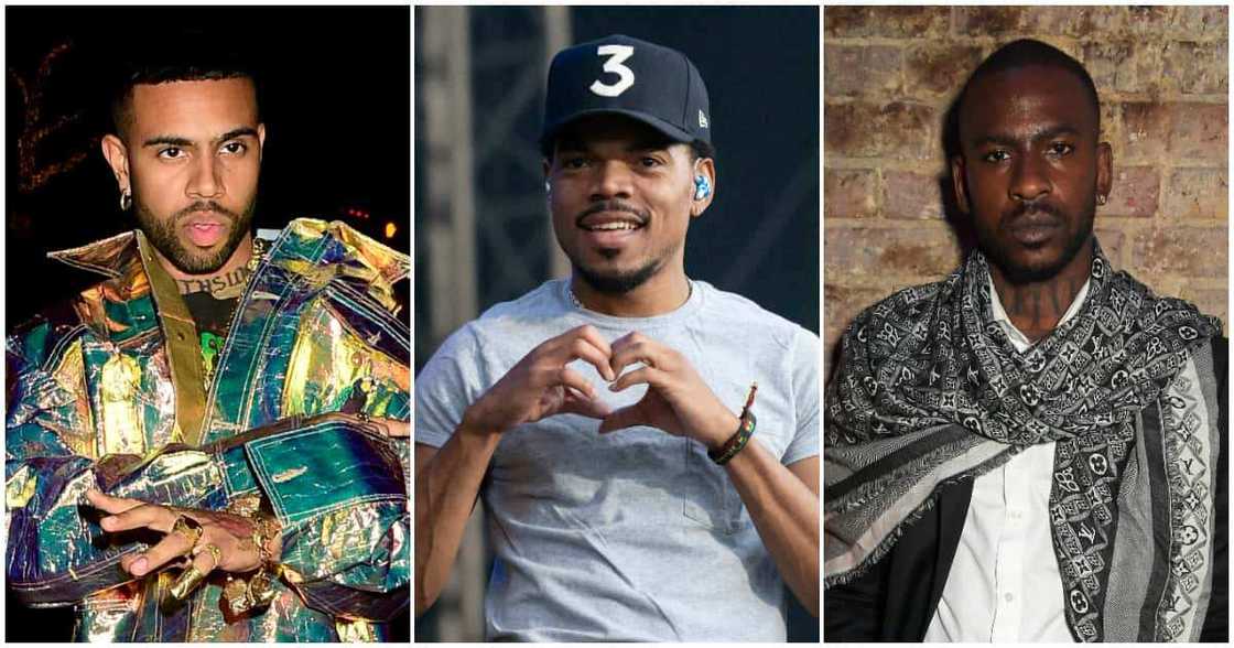 Vic Mensa, Chance the Rapper and Skepta