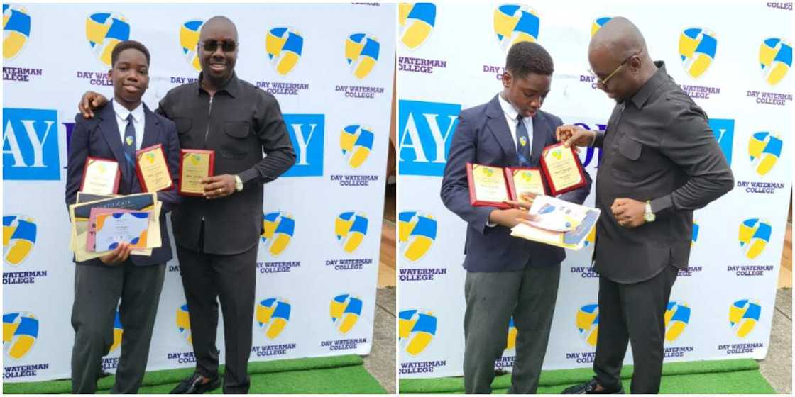 Obi Cubana and his son Obi Cubana and his son