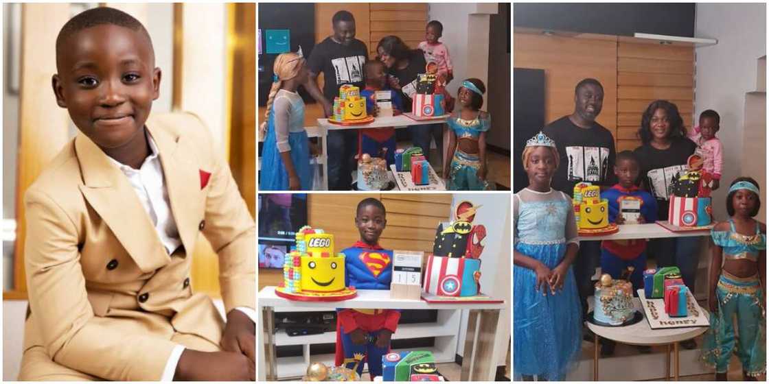 Mercy Johnson's son clocks 7 Mercy Johnson's son clocks 7