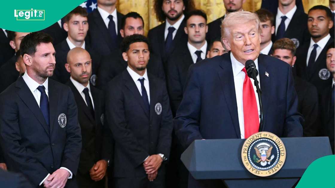 Argentina, Lionel Messi, Donald Trump, Cristiano Ronaldo, Football, America, White House.