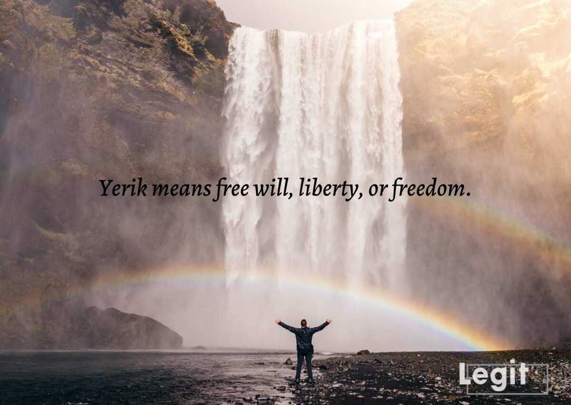 Kazakh names: Yerik Kazakh names: Yerik