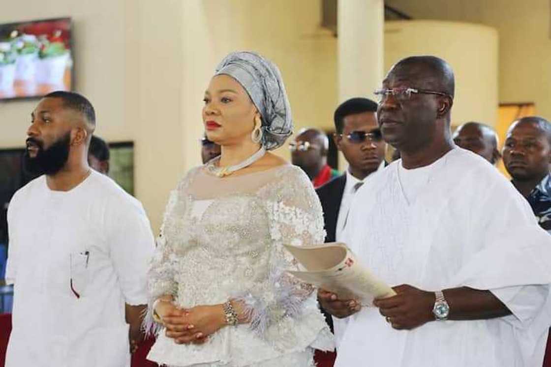 Sanata Ike Ekweremadu da Matarsa Sanata Ike Ekweremadu da Matarsa