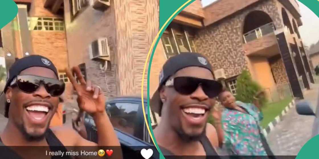 BBNaija star Neo's father's mansion causes stir.