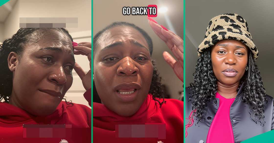 Nigerian Lady Living in US for 12 Years Cries After Being Laid Off From Work, Laments Struggles Nigerian Lady Living in US for 12 Years Cries After Being Laid Off From Work, Laments Struggles
