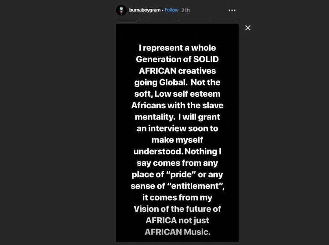 Nigeria is home to largest number of backward unprogressive fools - Burna Boy rants Nigeria is home to largest number of backward unprogressive fools - Burna Boy rants