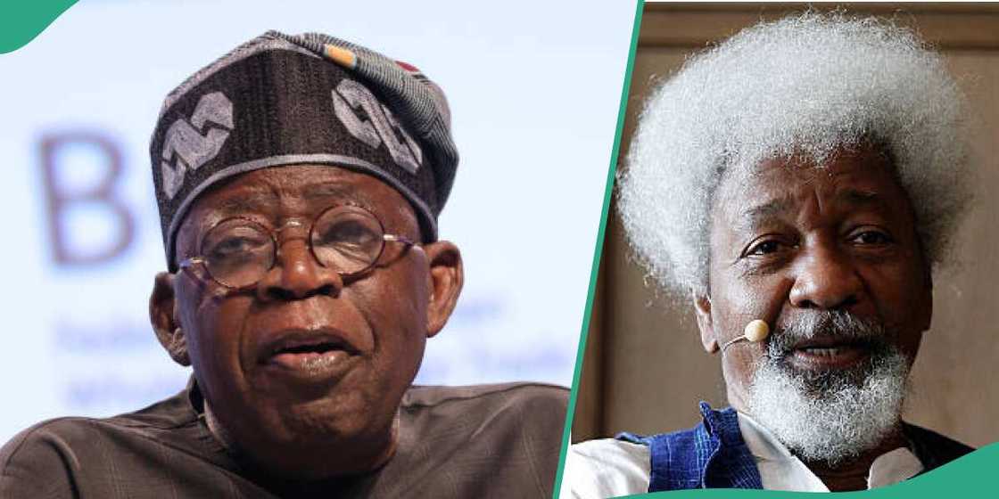 President Tinubu receives Wole Soyinka as guest on Christmas day President Tinubu receives Wole Soyinka as guest on Christmas day