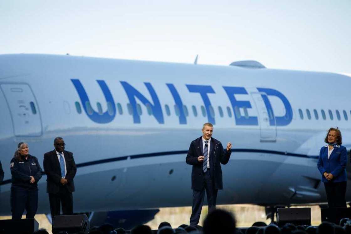 United Airlines Chief Executive Scott Kirby signed a contract with Boeing last month to receive more planes