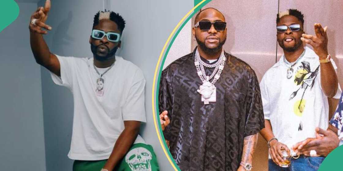 Davido's aide ECool dragged for doing sports betting.