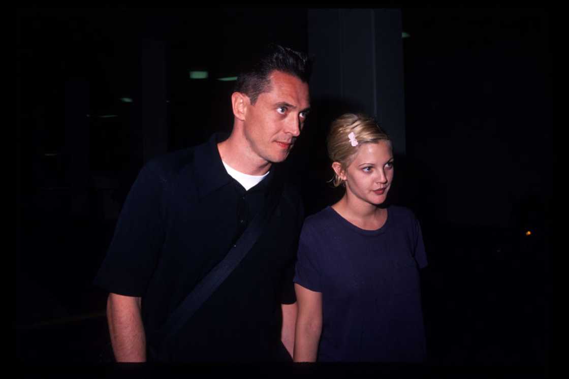 Actress Drew Barrymore and Jeremy Thomas at the premiere of "Bad Girls" Actress Drew Barrymore and Jeremy Thomas at the premiere of "Bad Girls"