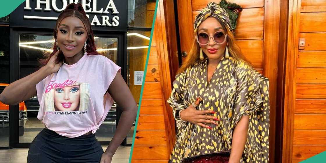 Ini Edo looks beautiful in black outfit Ini Edo looks beautiful in black outfit