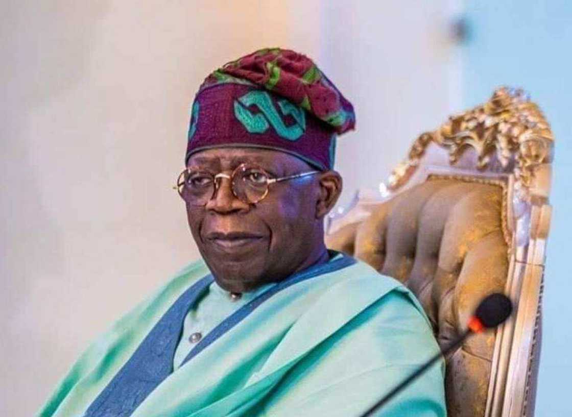 Former Lagos governor Bola Tinubu