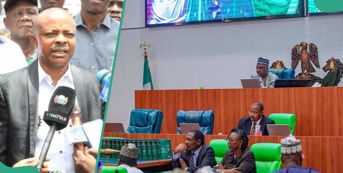 The NLC has threatened to embark on one month strike, alleging that the national assembly was planning to decentralise the minimum wage negotiation. The NLC has threatened to embark on one month strike, alleging that the national assembly was planning to decentralise the minimum wage negotiation.