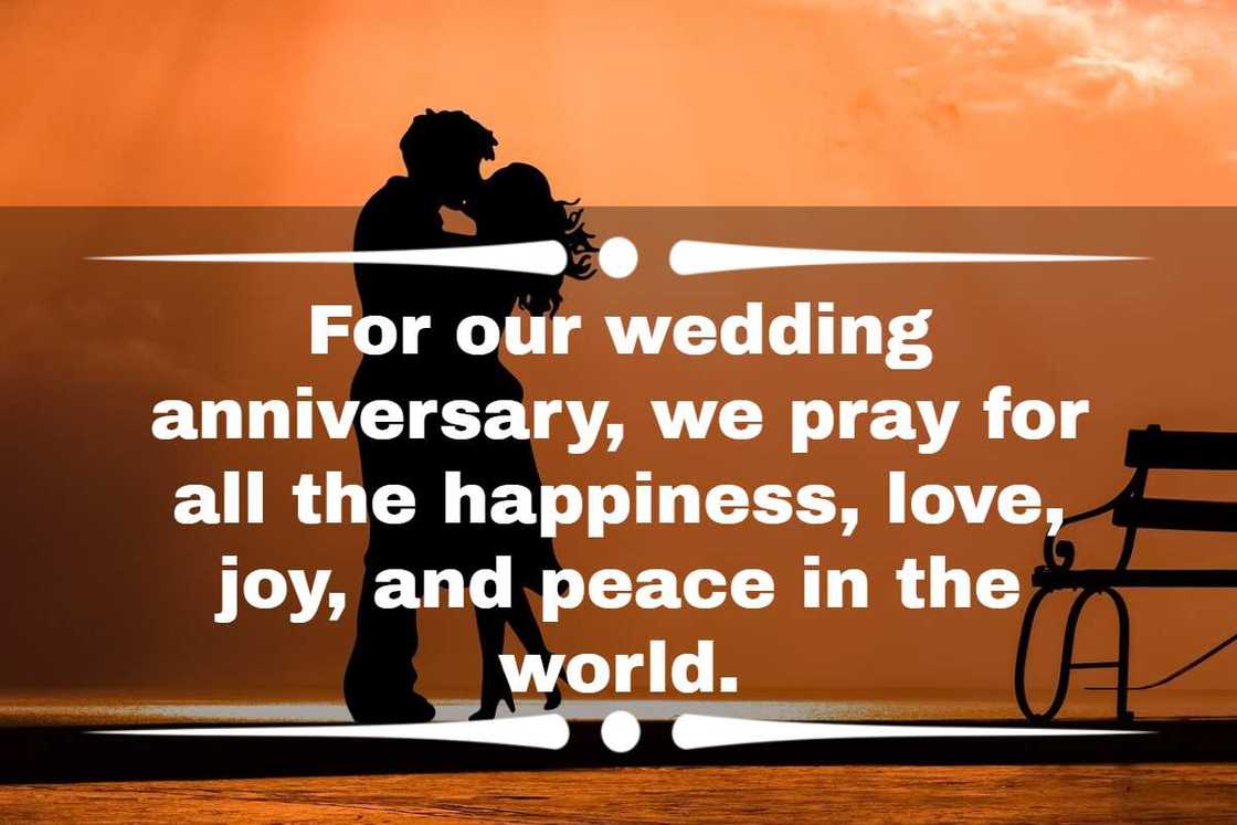 wedding anniversary prayer quotes