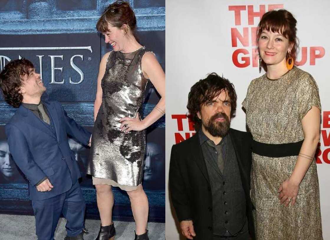 Erica Schmidt and Peter Dinklage Erica Schmidt and Peter Dinklage
