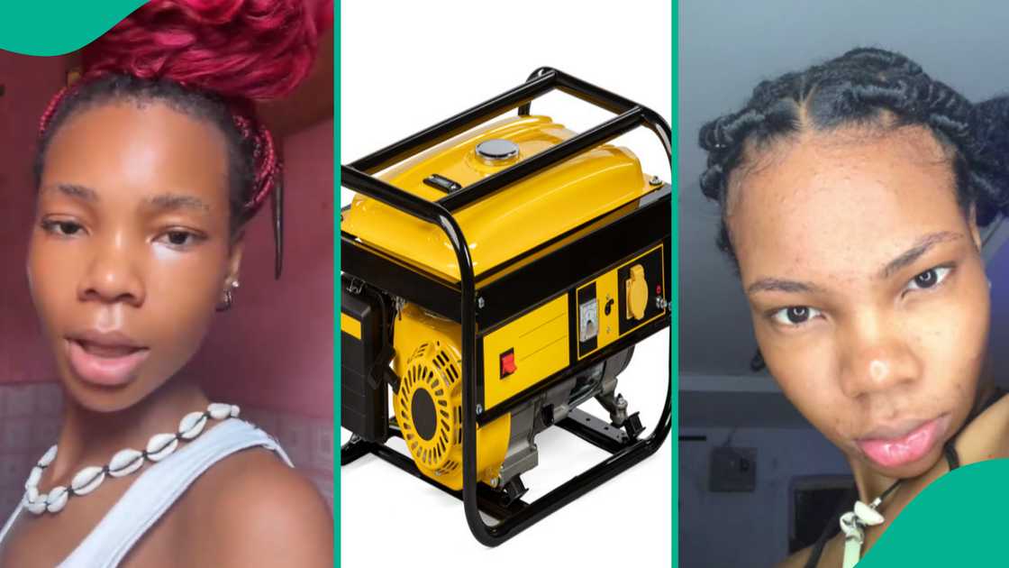 Lady says she put off her neighbour's generator. Lady says she put off her neighbour's generator.