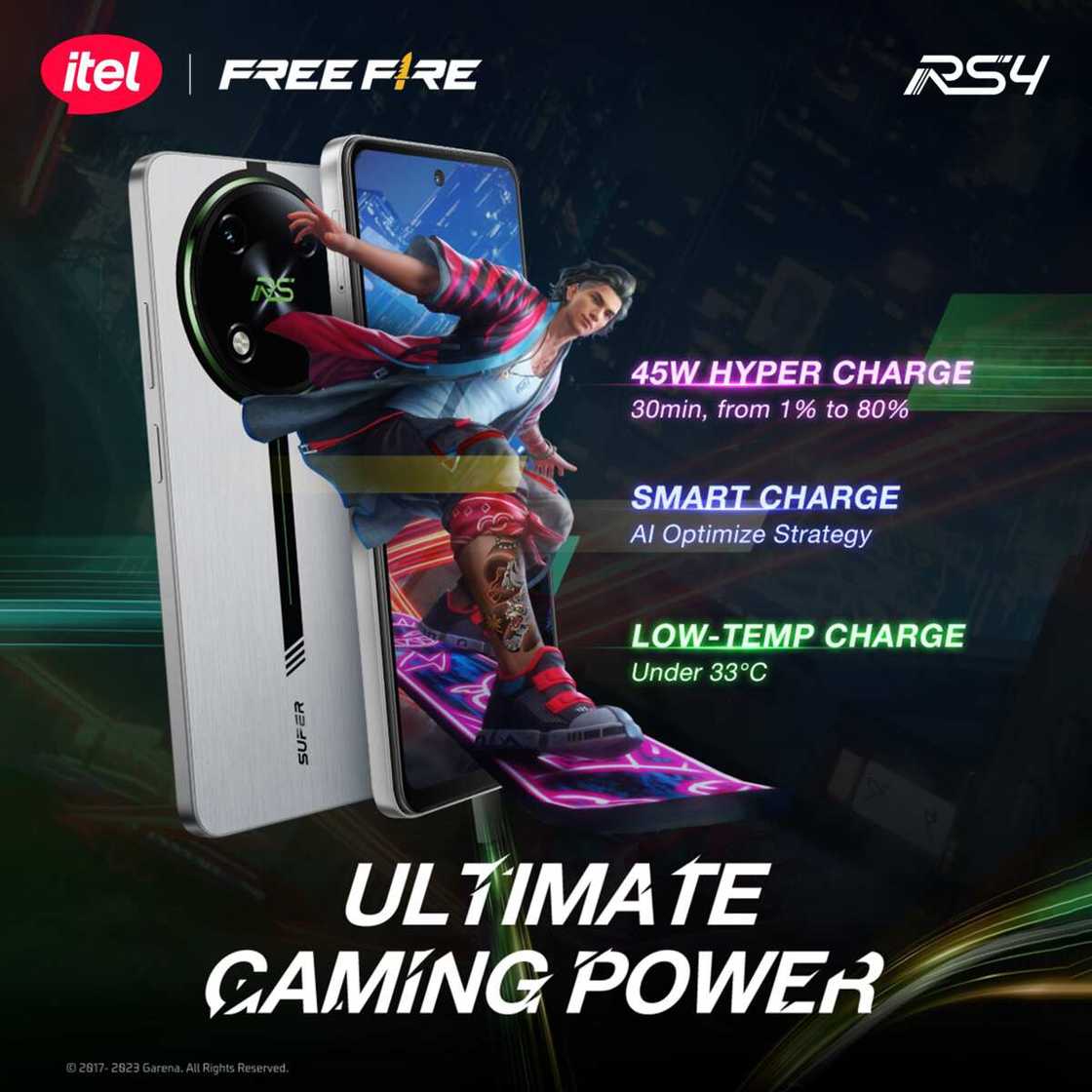 itel Launches RS4: The Ultimate Gaming Device with G99 Ultimate Gaming Processor