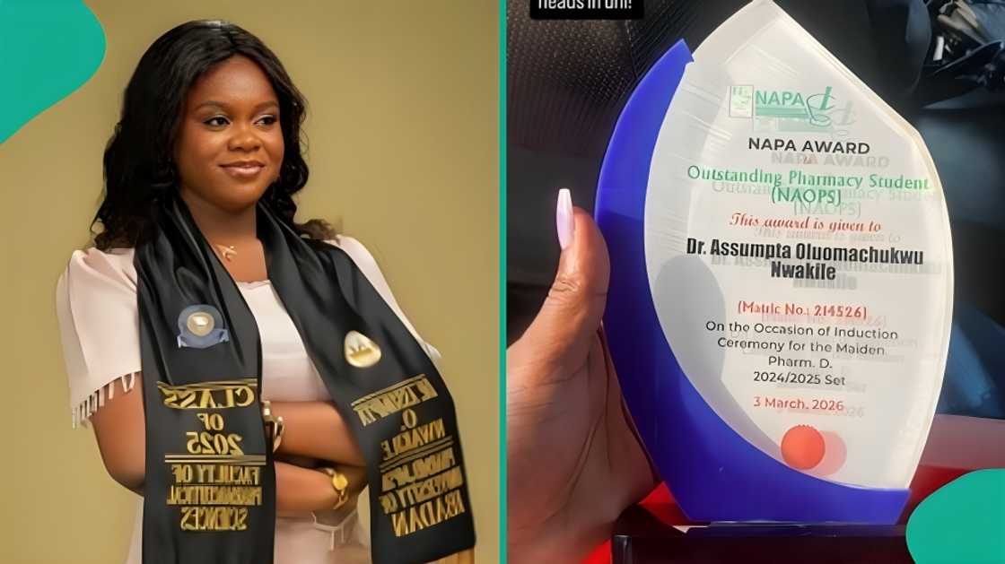 A University of Ibadan UI graduate of pharmacognosy/pharmacy bags first class