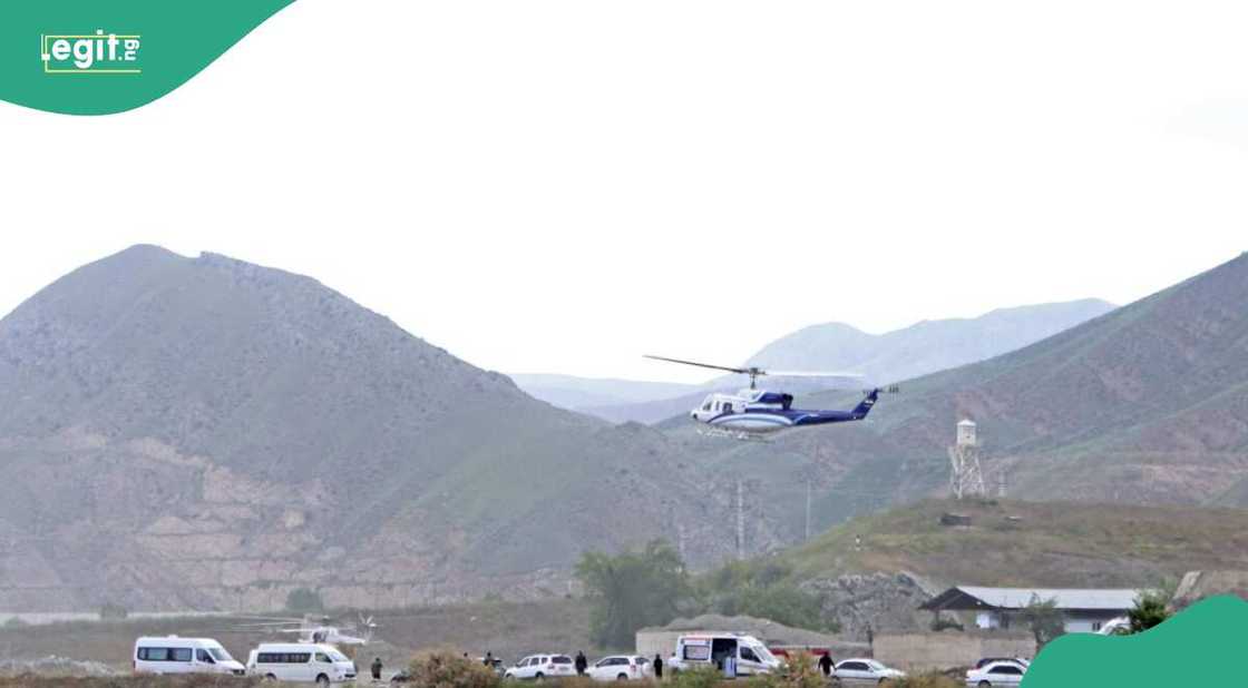 Jirgin shugaban Iran ya fadi a kusa da kasar Jirgin shugaban Iran ya fadi a kusa da kasar