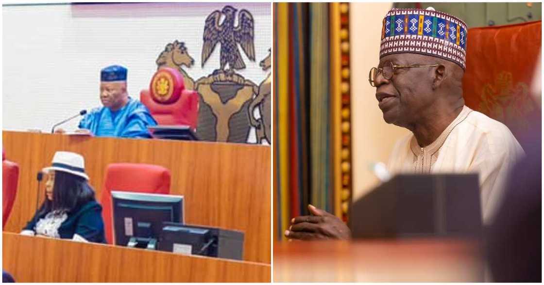 Akpabio rushes to Tinubu Akpabio rushes to Tinubu