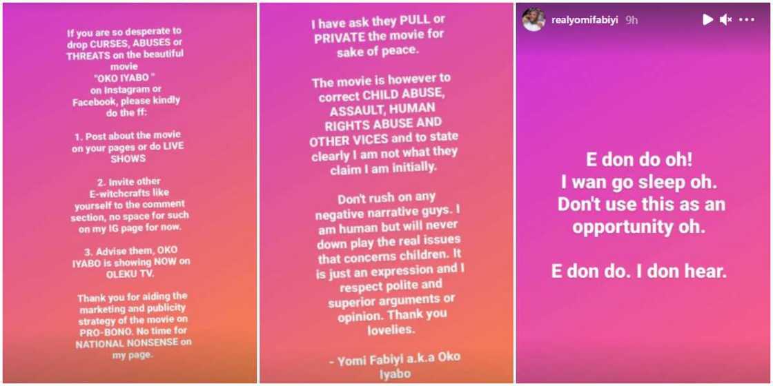 Yomin Fabiyi speaks on movie Yomin Fabiyi speaks on movie