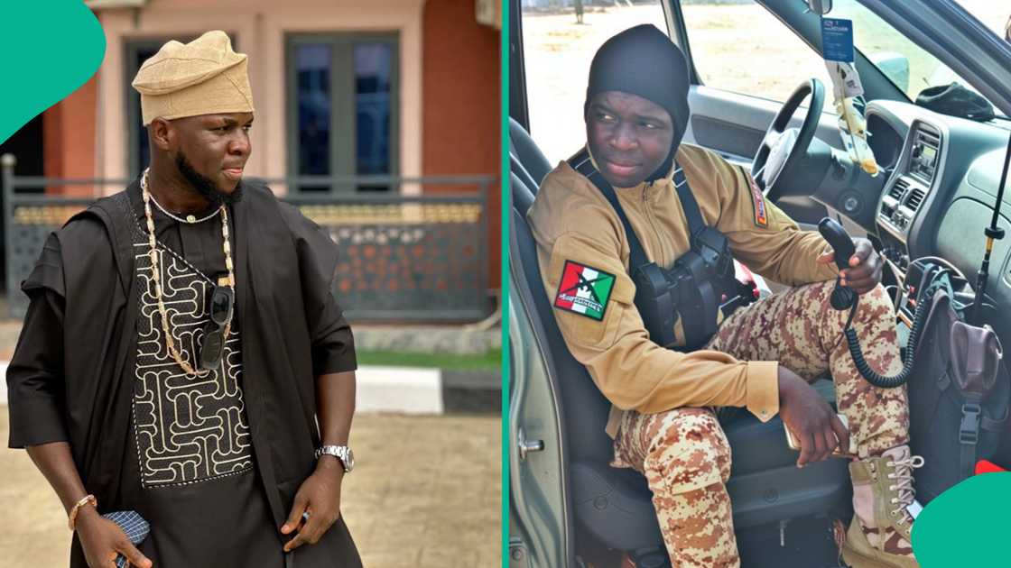 Former Nigerian soldier celebrates making N5.3 million from single job, mentions how much he was paid monthly in Nigerian Army
